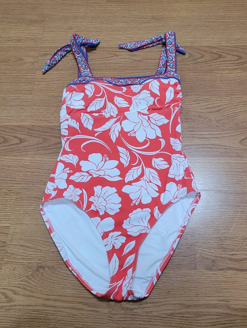 Tommy Bahama Island Cays Citrus Coral One Piece Swimsuit